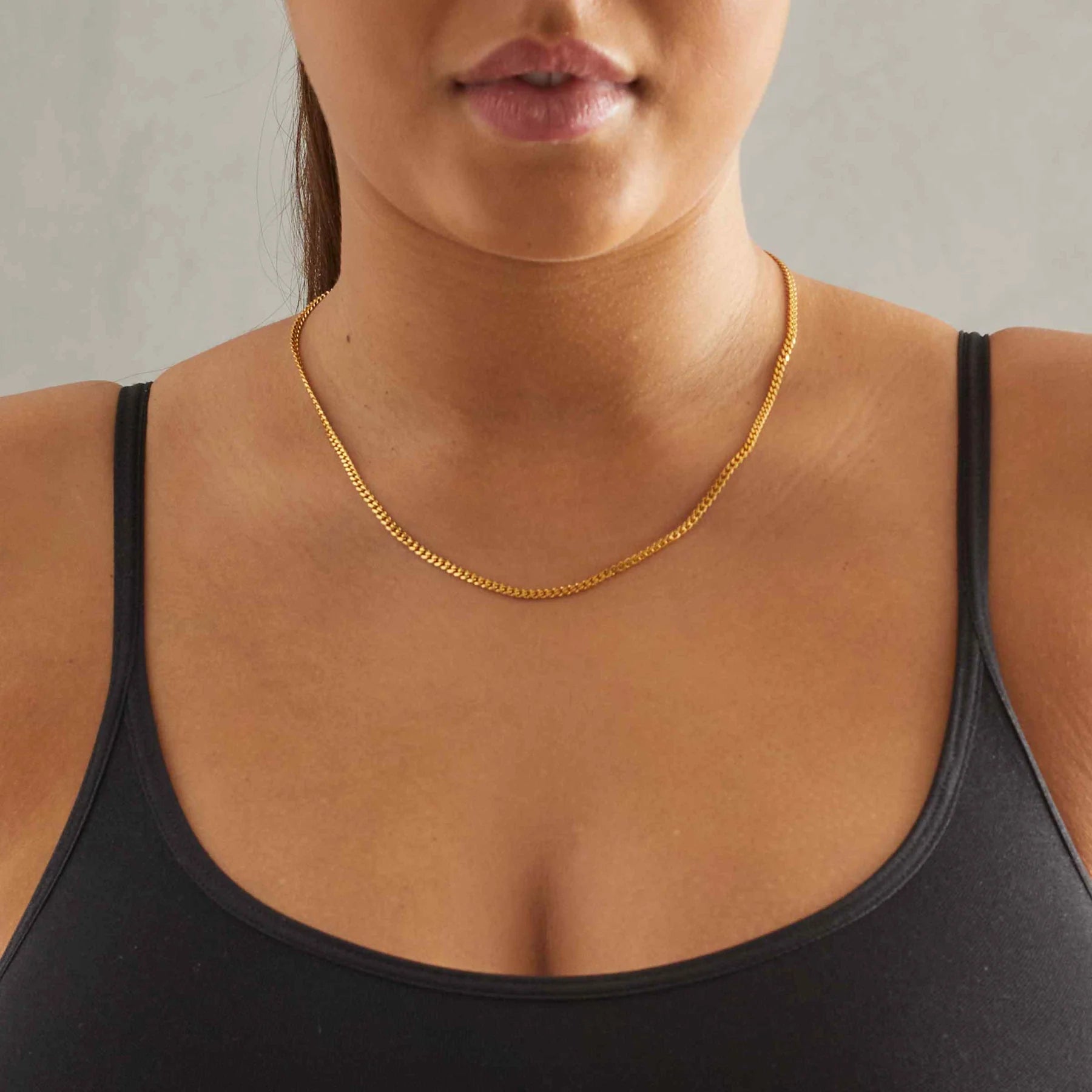 Micro Cuban Chain - Gold
