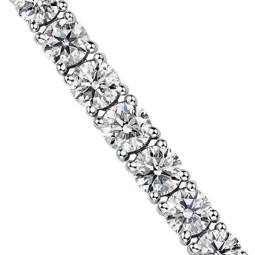 3mm Tennis Bracelet - White Gold - Ordanni