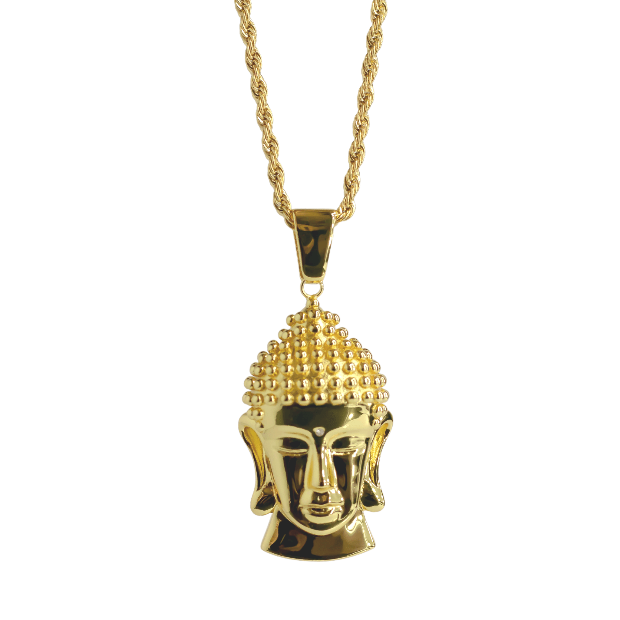 Buddha Pendant - Gold - Ordanni