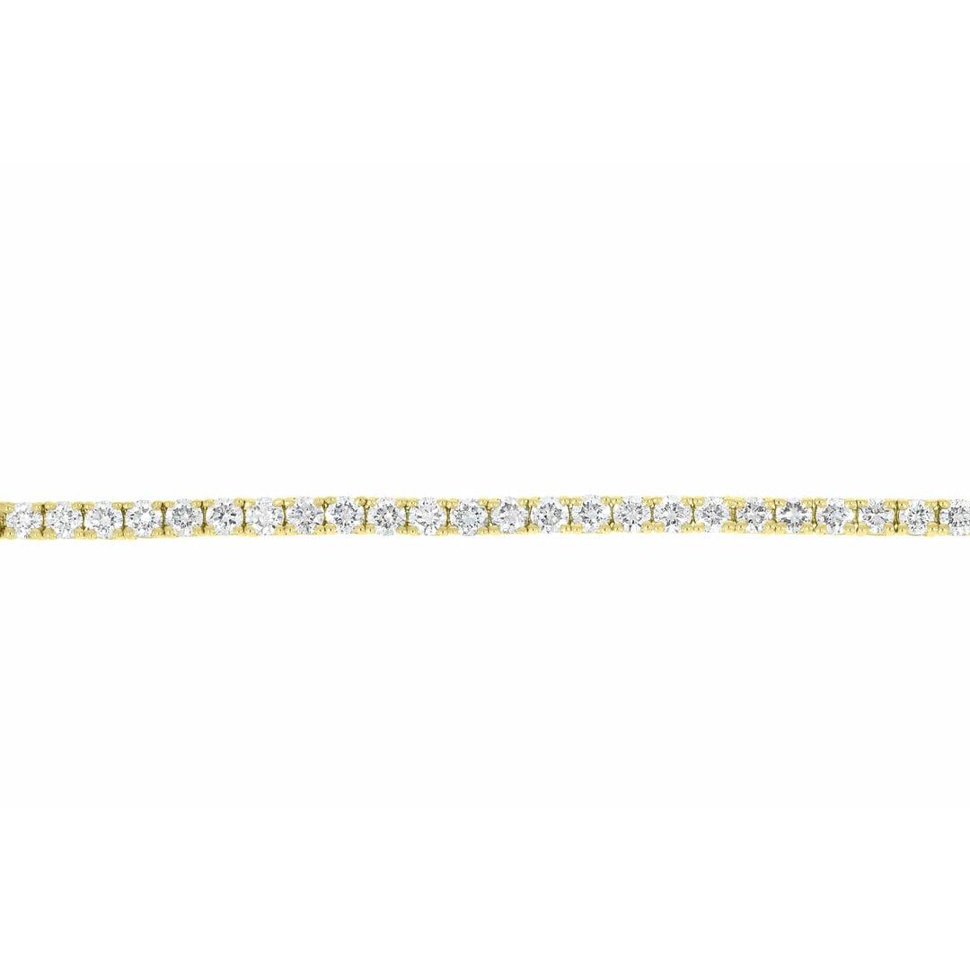 3mm Tennis Bracelet - Gold - Ordanni