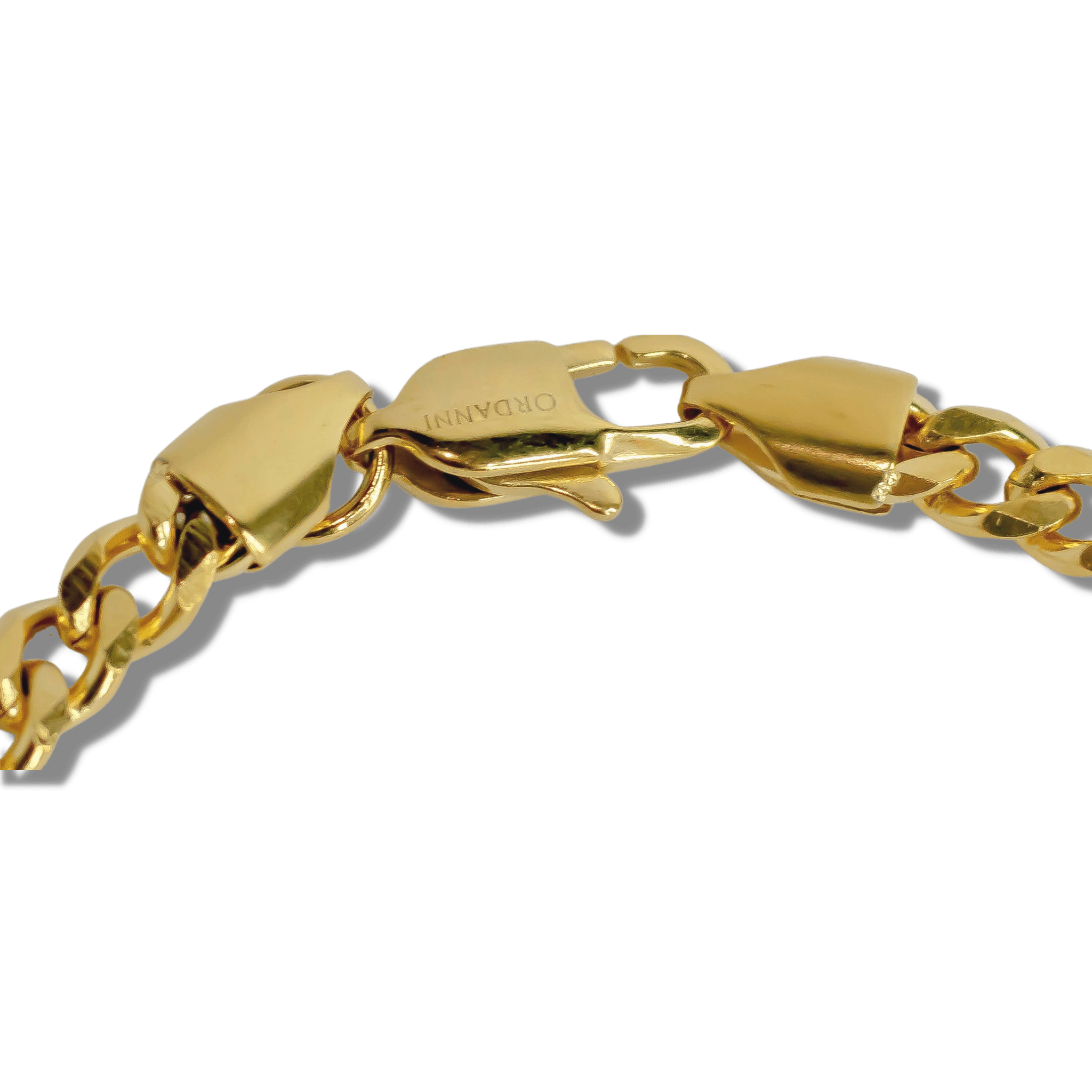5mm Cuban Link Bracelet - Gold - Ordanni